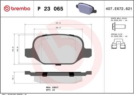 Magneti Marelli 363700423065 - Kit pastiglie freno, Freno a disco autozon.pro