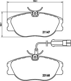 Magneti Marelli 363700423066 - Kit pastiglie freno, Freno a disco autozon.pro