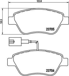 Magneti Marelli 363700423085 - Kit pastiglie freno, Freno a disco autozon.pro