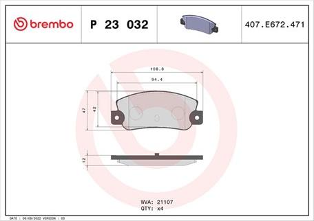 Magneti Marelli 363700423032 - Kit pastiglie freno, Freno a disco autozon.pro