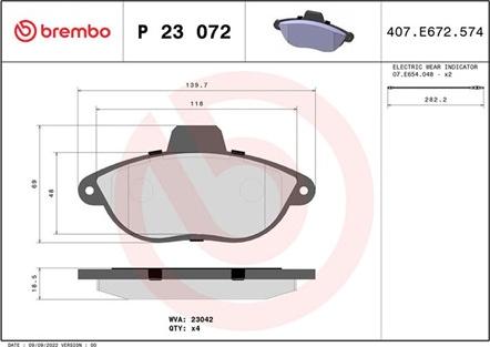 Magneti Marelli 363700423072 - Kit pastiglie freno, Freno a disco autozon.pro