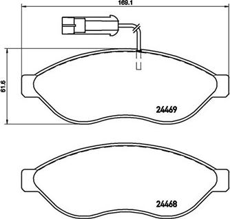 Magneti Marelli 363700423143 - Kit pastiglie freno, Freno a disco autozon.pro