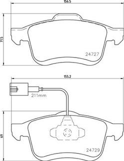 Magneti Marelli 363700423163 - Kit pastiglie freno, Freno a disco autozon.pro