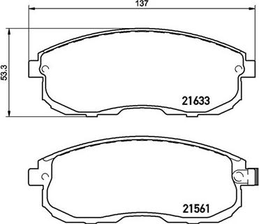 Magneti Marelli 363700479030 - Kit pastiglie freno, Freno a disco autozon.pro