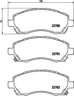 Magneti Marelli 363700478009 - Kit pastiglie freno, Freno a disco autozon.pro