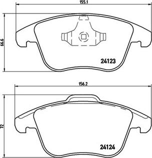 Magneti Marelli 363700544020 - Kit pastiglie freno, Freno a disco autozon.pro