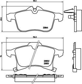 Magneti Marelli 363700559045 - Kit pastiglie freno, Freno a disco autozon.pro