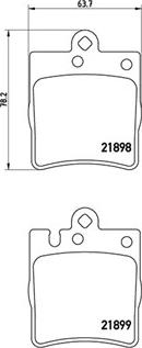 Magneti Marelli 363700550033 - Kit pastiglie freno, Freno a disco autozon.pro