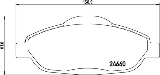 Magneti Marelli 363700561101 - Kit pastiglie freno, Freno a disco autozon.pro