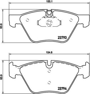 Magneti Marelli 363700506057 - Kit pastiglie freno, Freno a disco autozon.pro