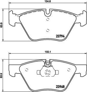 Magneti Marelli 363700506036 - Kit pastiglie freno, Freno a disco autozon.pro