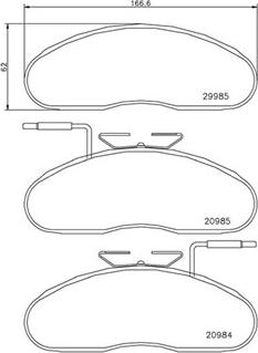 Magneti Marelli 363700507002 - Kit pastiglie freno, Freno a disco autozon.pro