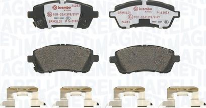 Magneti Marelli 363700516013 - Kit pastiglie freno, Freno a disco autozon.pro