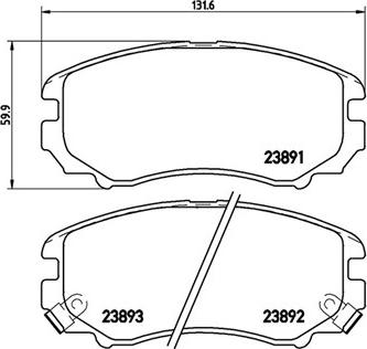 Magneti Marelli 363700530018 - Kit pastiglie freno, Freno a disco autozon.pro