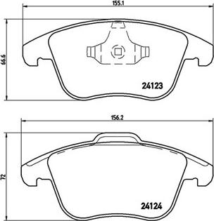 Magneti Marelli 363700524076 - Kit pastiglie freno, Freno a disco autozon.pro