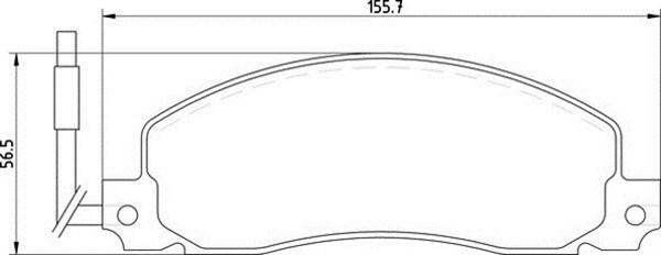 Magneti Marelli 363710209000 - Kit pastiglie freno, Freno a disco autozon.pro