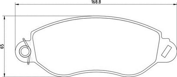 Magneti Marelli 363700209107 - Kit pastiglie freno, Freno a disco autozon.pro