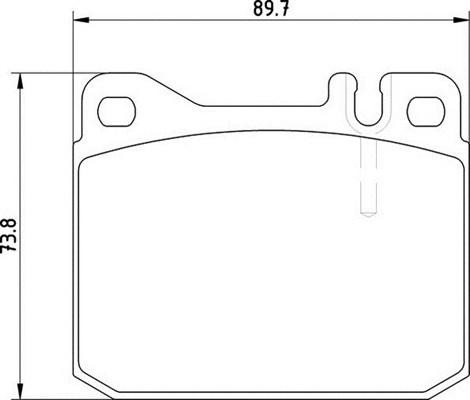 Magneti Marelli 363700204141 - Kit pastiglie freno, Freno a disco autozon.pro