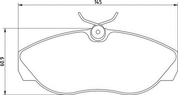 Magneti Marelli 363700205078 - Kit pastiglie freno, Freno a disco autozon.pro