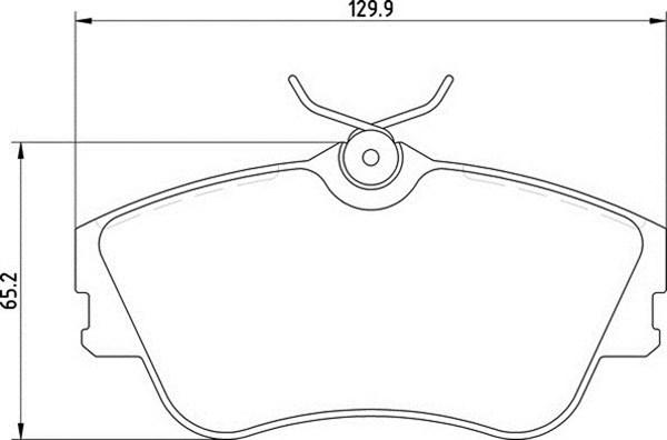 Magneti Marelli 363700205072 - Kit pastiglie freno, Freno a disco autozon.pro