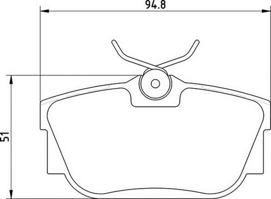 Magneti Marelli 363700205137 - Kit pastiglie freno, Freno a disco autozon.pro