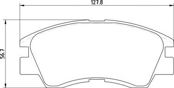 Magneti Marelli 363700200044 - Kit pastiglie freno, Freno a disco autozon.pro