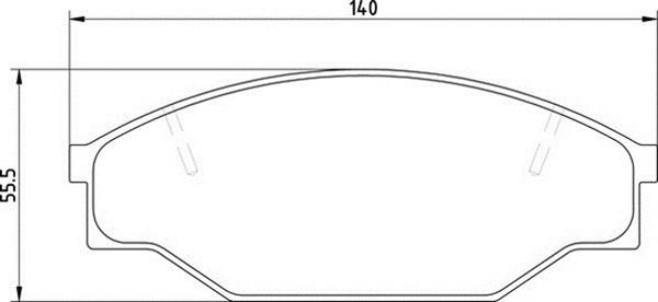 Magneti Marelli 363700200331 - Kit pastiglie freno, Freno a disco autozon.pro