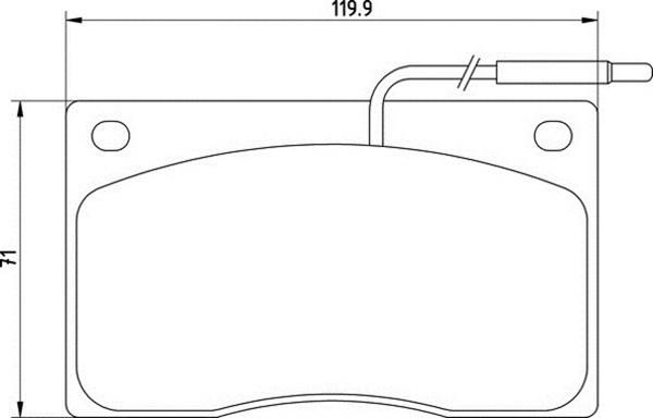 Magneti Marelli 363700200210 - Kit pastiglie freno, Freno a disco autozon.pro