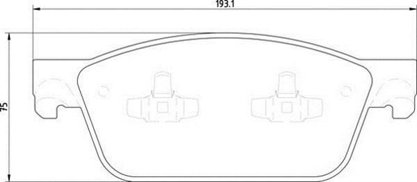 Magneti Marelli 363700201919 - Kit pastiglie freno, Freno a disco autozon.pro