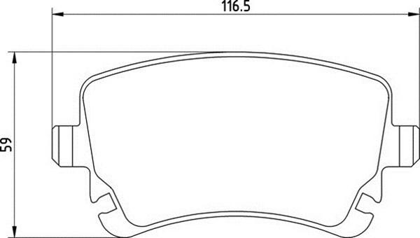 Magneti Marelli 363700201410 - Kit pastiglie freno, Freno a disco autozon.pro