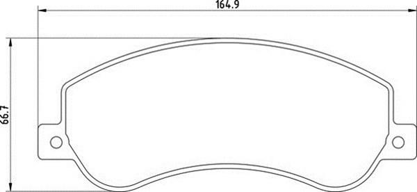 Magneti Marelli 363700201640 - Kit pastiglie freno, Freno a disco autozon.pro