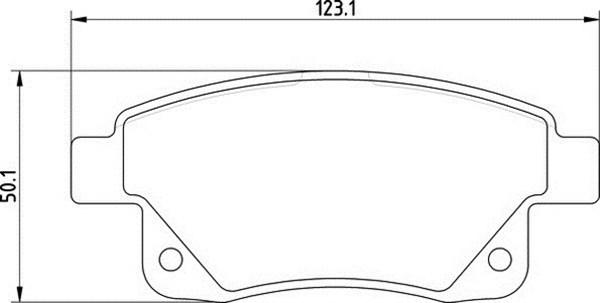 Magneti Marelli 363700201642 - Kit pastiglie freno, Freno a disco autozon.pro