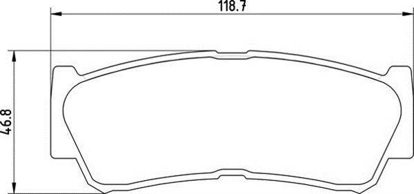 Magneti Marelli 363700201672 - Kit pastiglie freno, Freno a disco autozon.pro