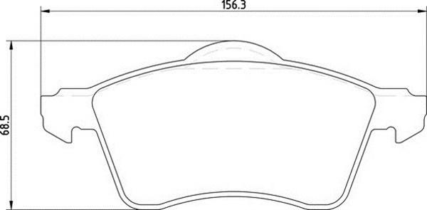 Magneti Marelli 363700201107 - Kit pastiglie freno, Freno a disco autozon.pro