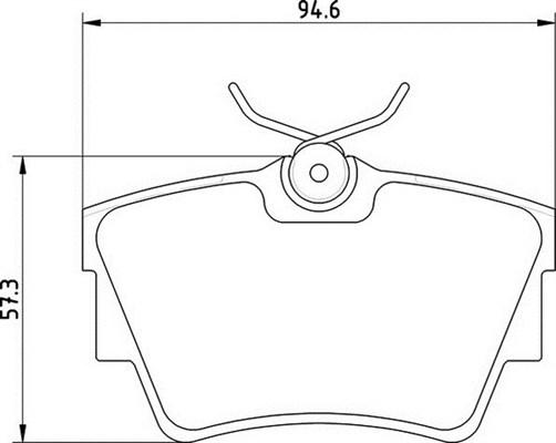 Magneti Marelli 363700201390 - Kit pastiglie freno, Freno a disco autozon.pro