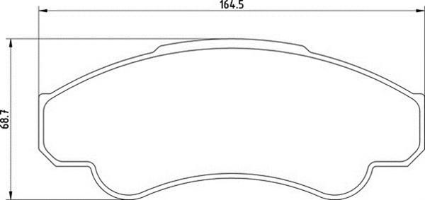 Magneti Marelli 363700201355 - Kit pastiglie freno, Freno a disco autozon.pro