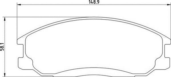 Magneti Marelli 363700201307 - Kit pastiglie freno, Freno a disco autozon.pro