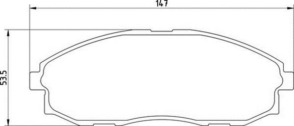 Magneti Marelli 363700201242 - Kit pastiglie freno, Freno a disco autozon.pro