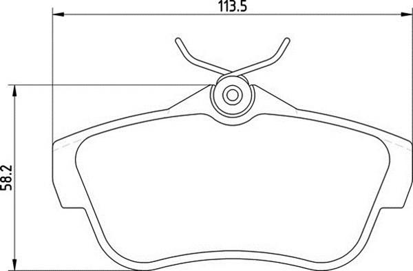 Magneti Marelli 363700201710 - Kit pastiglie freno, Freno a disco autozon.pro