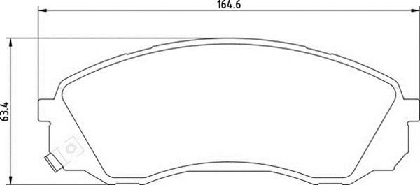 Magneti Marelli 363700201724 - Kit pastiglie freno, Freno a disco autozon.pro