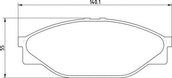 Magneti Marelli 363700203012 - Kit pastiglie freno, Freno a disco autozon.pro