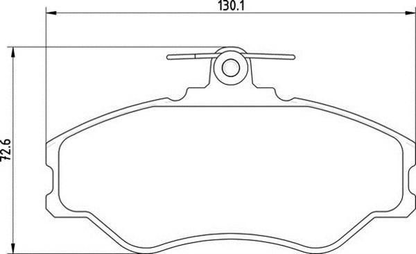 Magneti Marelli 363700203036 - Kit pastiglie freno, Freno a disco autozon.pro