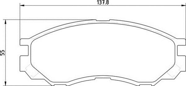 Magneti Marelli 363700203123 - Kit pastiglie freno, Freno a disco autozon.pro