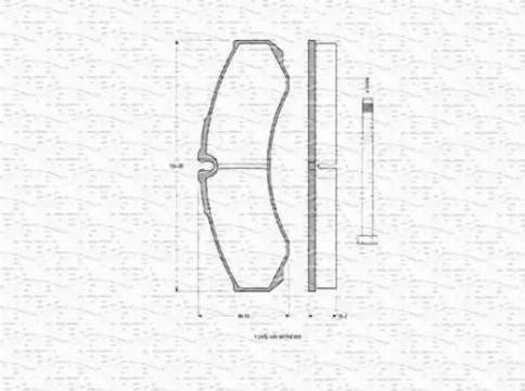 Magneti Marelli 430216170357 - Kit pastiglie freno, Freno a disco autozon.pro