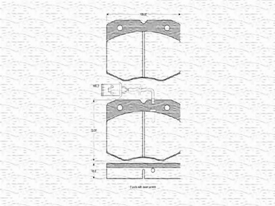 Magneti Marelli 363702160235 - Kit pastiglie freno, Freno a disco autozon.pro