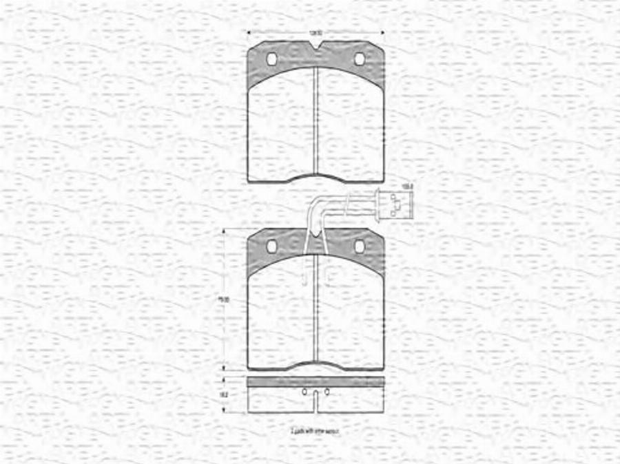 Magneti Marelli 363702160232 - Kit pastiglie freno, Freno a disco autozon.pro