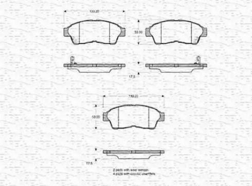 RIDER RD.3323.DB3147 - Kit pastiglie freno, Freno a disco autozon.pro