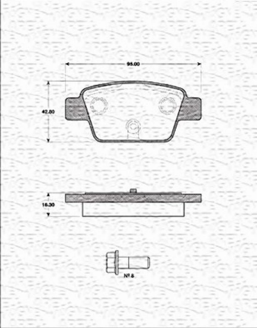 Magneti Marelli 363702161163 - Kit pastiglie freno, Freno a disco autozon.pro