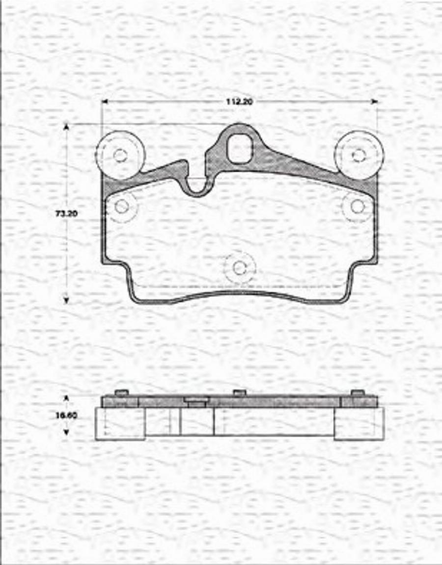 Magneti Marelli 363702161393 - Kit pastiglie freno, Freno a disco autozon.pro