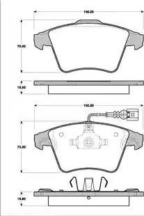 Magneti Marelli 363702161392 - Kit pastiglie freno, Freno a disco autozon.pro